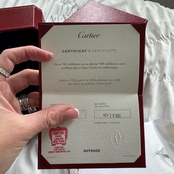 Cartier love bracelet cuff - Picture 4 of 7